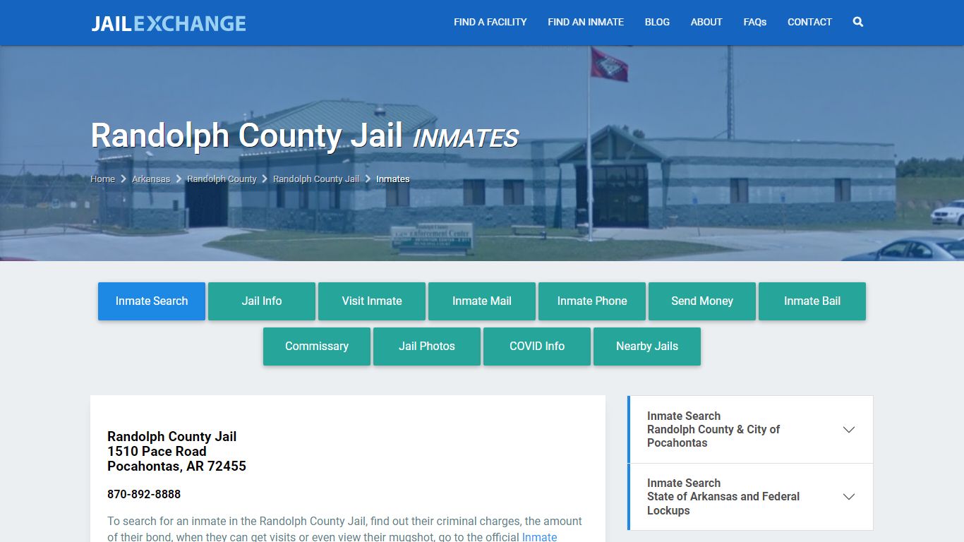 Randolph County Jail Inmates | Arrests | Mugshots | AR